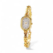Oval Gold Watch