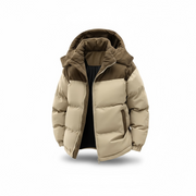 High Quality Thickened Cotton Jacket Hooded Unisex Winter Warm Windproof Outerwear for Couples Casual Loose Fit from China