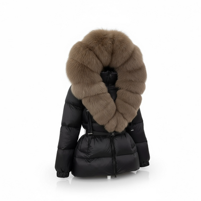 Down Coat Winter Lady Clothing Puffer Jacket Women Real Fox Fur Hooded Warm 90% White Duck Down Coat Female Parkas Waterproof