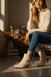 Ankle Boots for Women 2024 New Simple and Versatile Pointed-toe Women's Boots Comfortable high heels Commuting Ladies Shoes