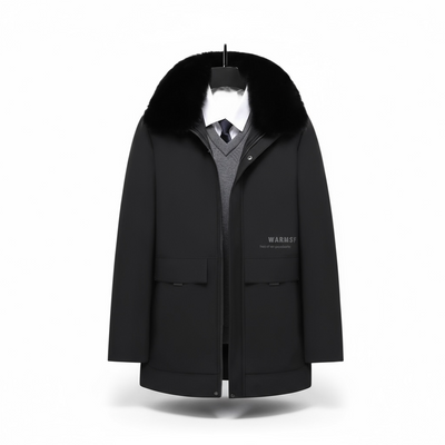 Top Grade Thick With Fur Hood Casual Fashion Designer Warm Parka Coat Mens Newest Winter Jacket Windbreaker Mens Clothes