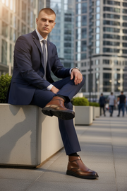 Men's autumn and winter boots Classic gentleman style Work leisure party Outdoor street fashion boots 38-46 Warm Quality