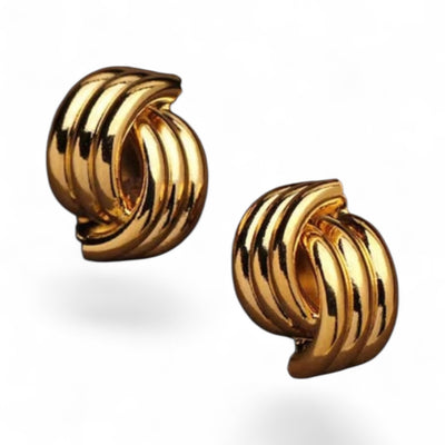 Gold Knot Earrings