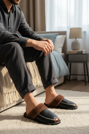 Men’s Leather slippers