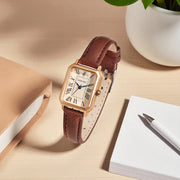 ✨ Retro Chic Leather Watch