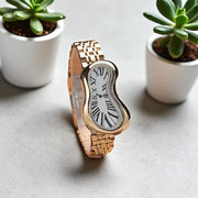 Melted Y2K Steel Watch