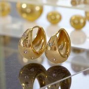 Crystal Hoop Earrings