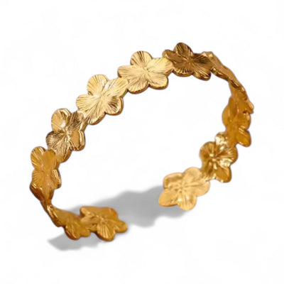 Vintage Flower Bangle