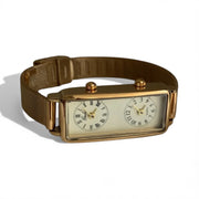 Dual Movement Gold Watch
