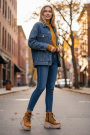 Gothic Black Boots Ankle Shoes on Heels Platform Sneakers Chunky for Women Luxury Designer Casual New Rock Booties