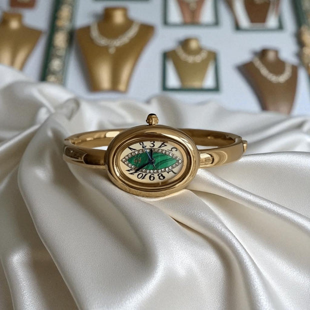 Vintage Oval Bracelet Watch