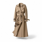 Autumn Winter Long Sleeve Trench Coat For Women 2024 Fashion Loose Office Lady Long Outerwears Jacket Coats Female Clothing