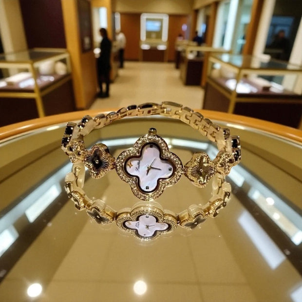 Clover Diamond Watch