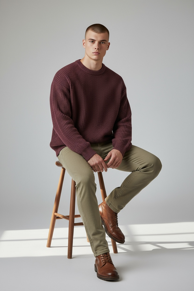 Men’s Casual Knit Sweater
