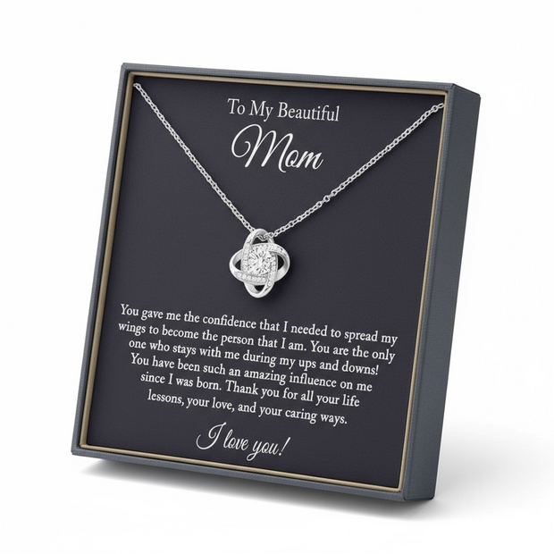 Knot Necklace for Mom &gifts