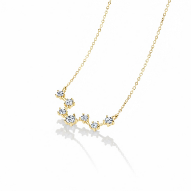 Moissanite Big Dipper Necklace