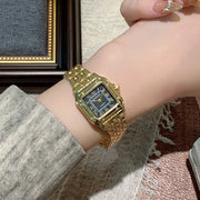 Square Gold Watch