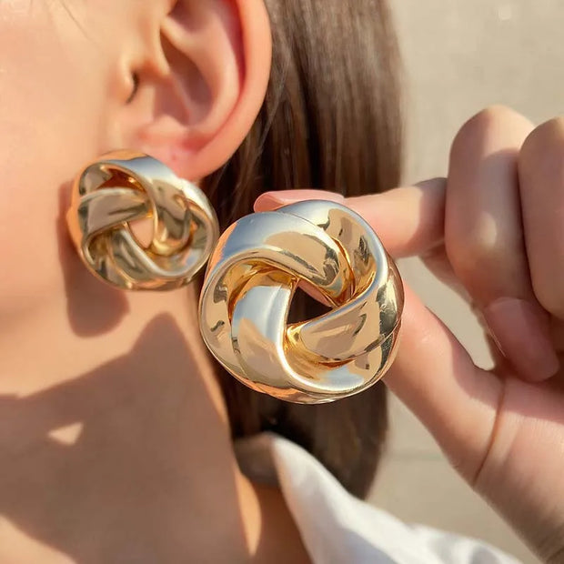 Twist Spiral Earrings