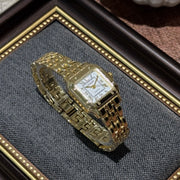 Square Gold Watch
