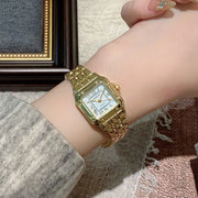 Square Gold Watch