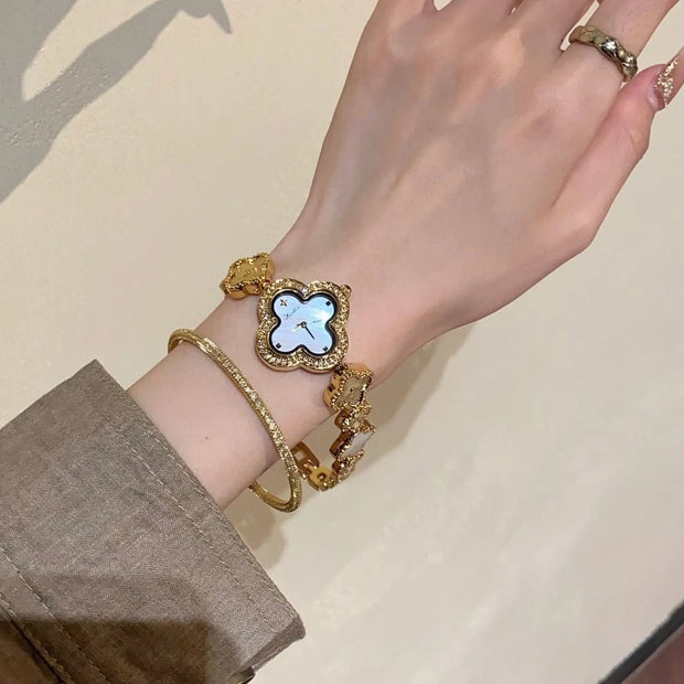 Clover Diamond Watch