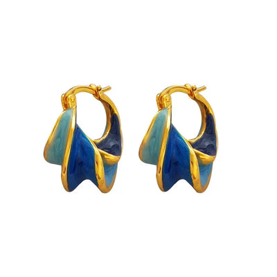 Hoop earrings